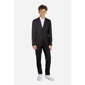 Opposuits Boys' 12 Deep Black Daily Suit Jacket and Pants Set Formal K13-28